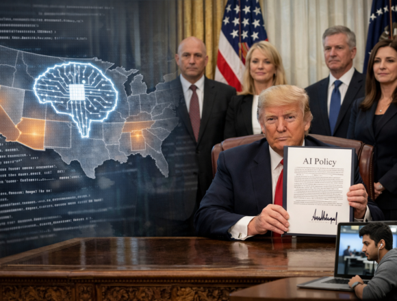 ai-policy Trump AI order benches US states from writing their own rules