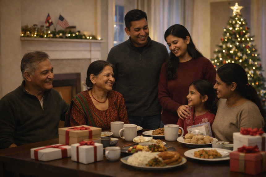 Christmas in America Becomes a Nepali-Style Gathering Day for Many Families