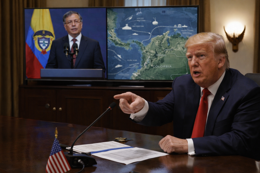 drug-war Trump warns Colombia’s President Petro could be ‘next’ in US drug war
