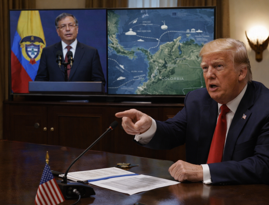 drug-war Trump warns Colombia’s President Petro could be ‘next’ in US drug war