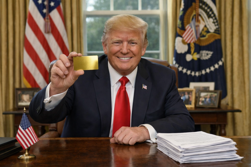 gold-card Trump Gold Card visa sells US residency for $1m, fast-tracking citizenship