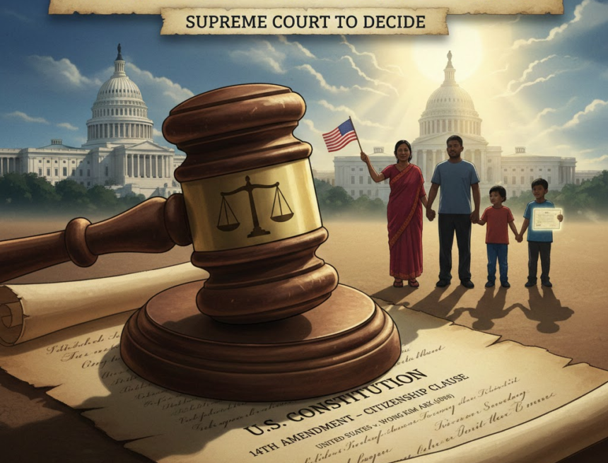 image US Supreme Court Takes Up Trump Birthright Citizenship Case