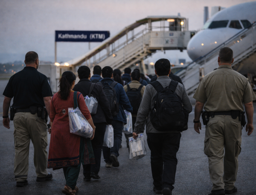 US deports 75 Nepalis to Kathmandu on charter flight amid rising removals