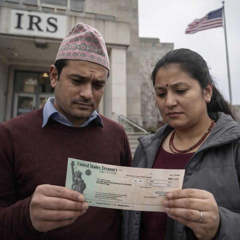 2000dollar Trump’s $2,000 “tariff dividend” checks: What it could mean for Nepali taxpayers in the U.S.